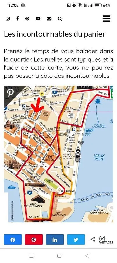 Casa Mia 25M2 Centre Ville Et Panier Marseille 0*,  France